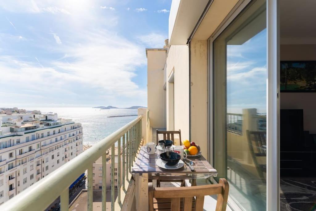 Vue Mer Plage Catalans Vieux Port Clim - 2 Chambres Marseille Exterior photo