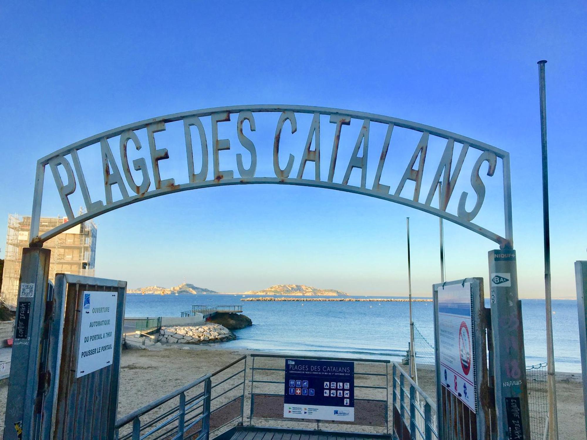 Vue Mer Plage Catalans Vieux Port Clim - 2 Chambres Marseille Exterior photo