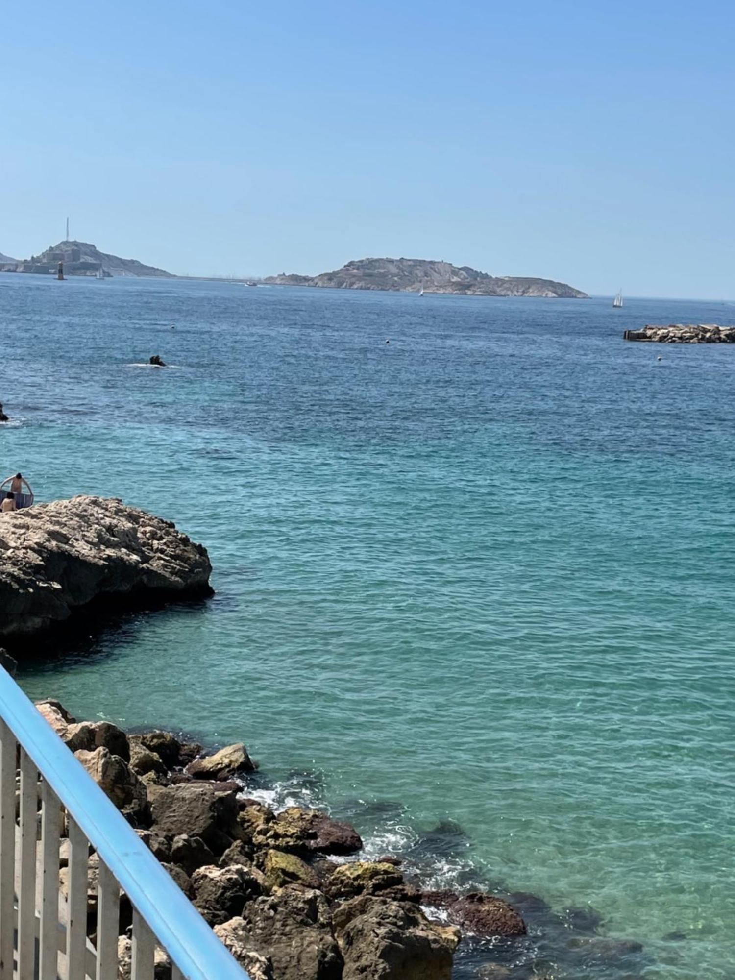 Vue Mer Plage Catalans Vieux Port Clim - 2 Chambres Marseille Exterior photo