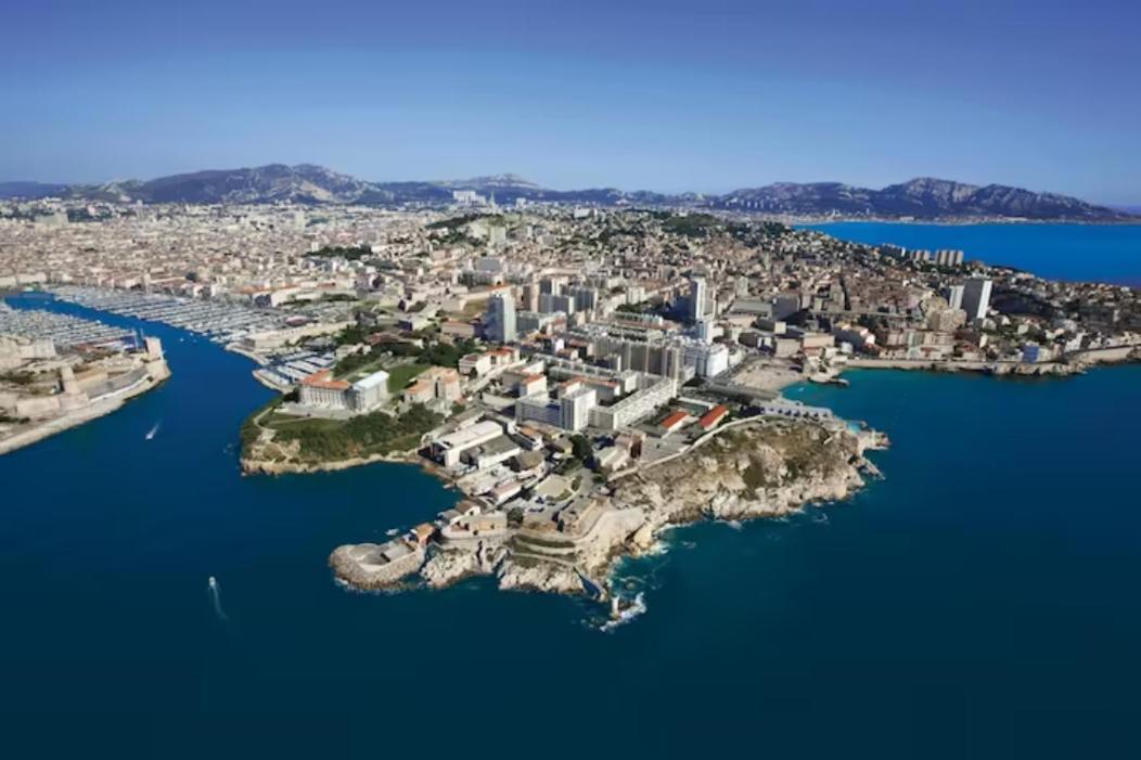 Vue Mer Plage Catalans Vieux Port Clim - 2 Chambres Marseille Exterior photo